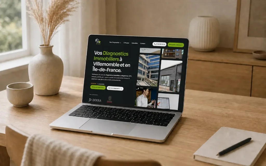 Ariane Environnement — aperçu du site