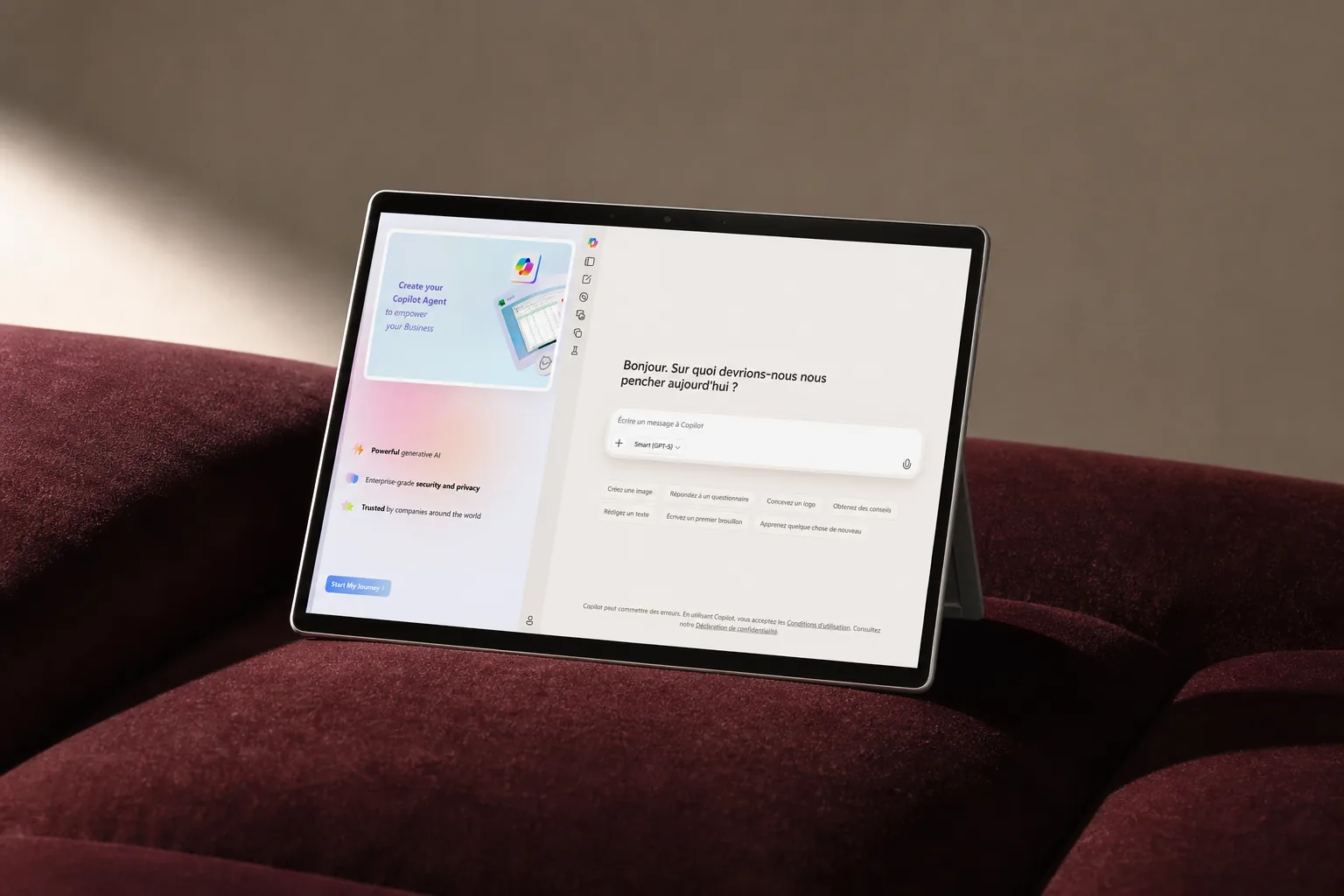 Microsoft Copilot × VivaTech — aperçu de l'expérience